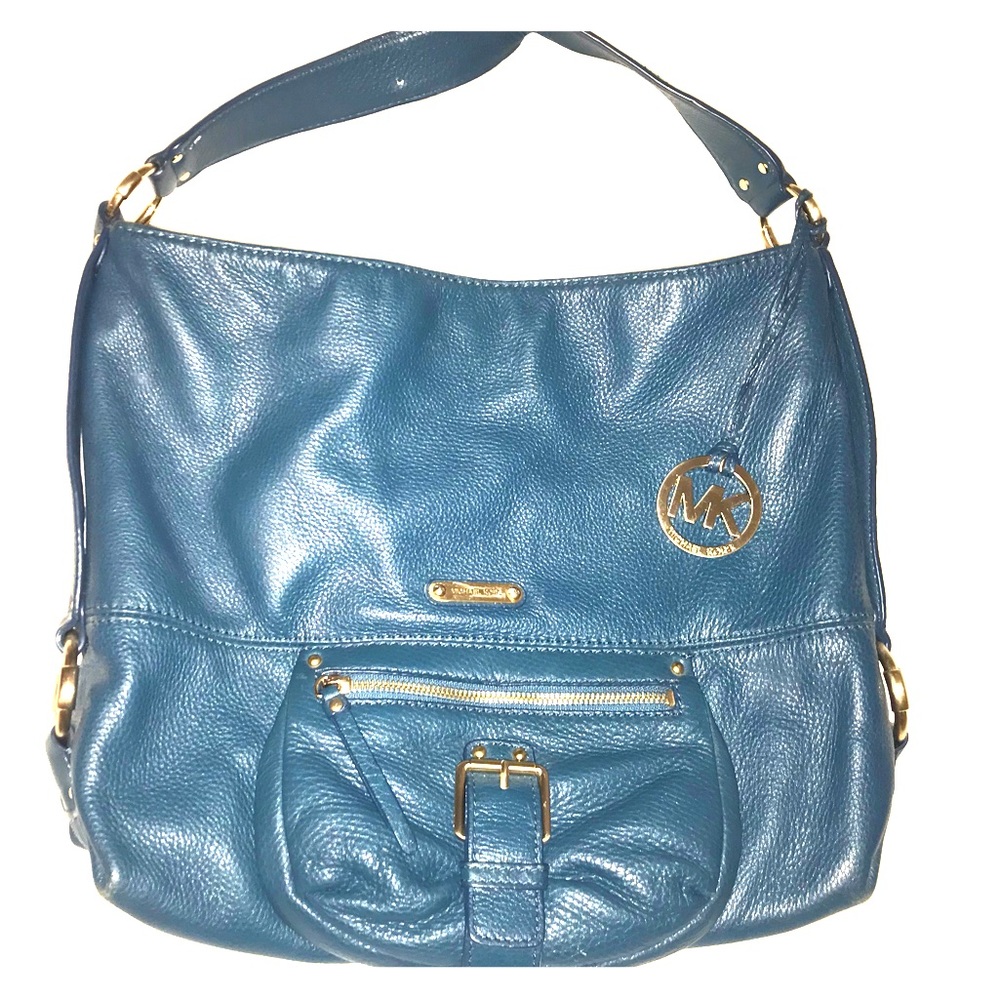 Michael Kohrs Blue Shoulder Bag Purse